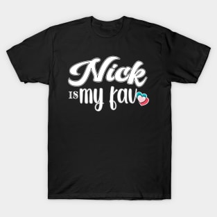 NICK IS MY FAV - FAN ART OF TIKTOKERS T-Shirt